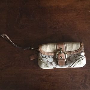 Coach wristlet